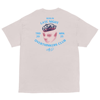 Overthinkers Club T-shirt - DuskClub - Back Side