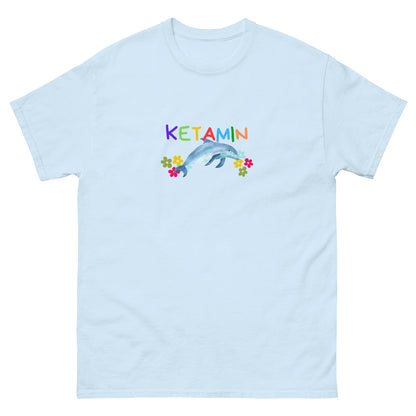 Ketamin T-shirt - DuskClub - hellblau - front