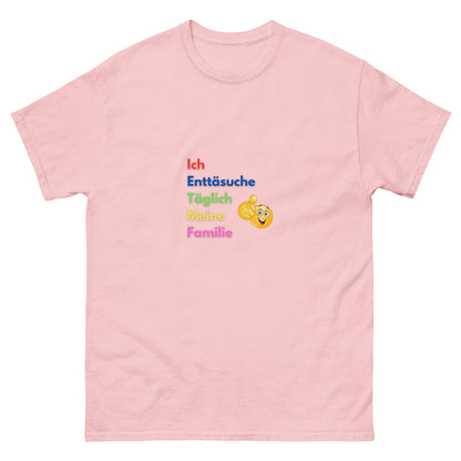 Die größte Enttäuschung T-shirt rosa, front