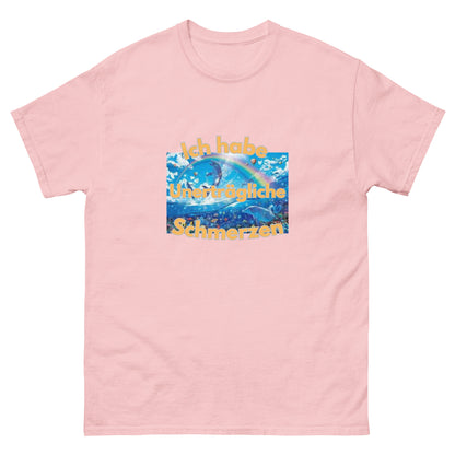 Ich habe unerträgliche Schmerzen T-Shirt - DuskClub - rosa - front