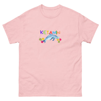 Ketamin T-shirt - DuskClub - rosa - front