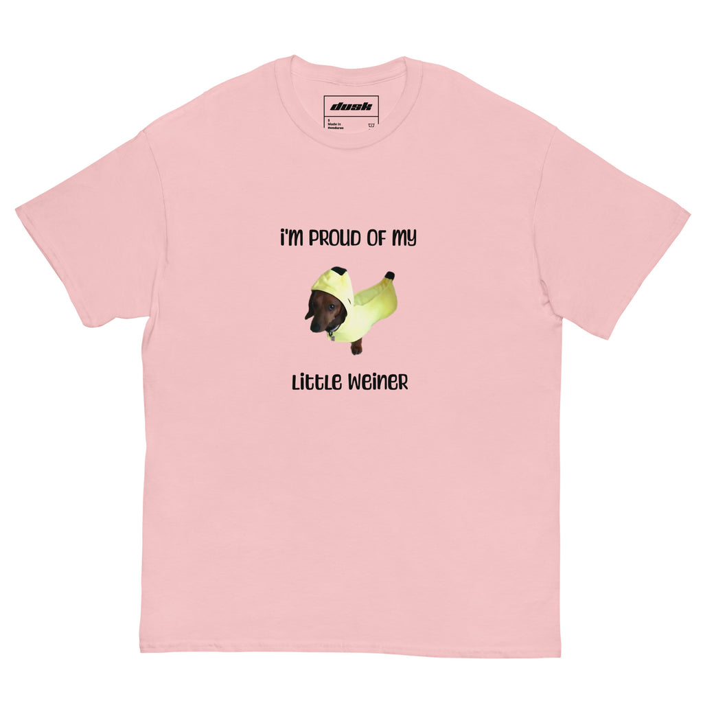 Proud of my Little Weiner T-Shirt - DuskClub