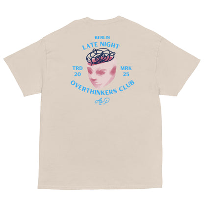 Overthinkers Club T-shirt - DuskClub - Back Side