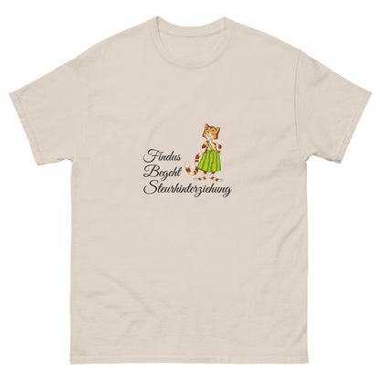 Findus begeht Steuerhinterziehung T-shirt - DuskClub - breige - front