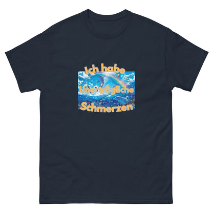 Ich habe unerträgliche Schmerzen T-Shirt - DuskClub - blau - front