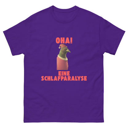 Schlafparalysen T-shirt lila, front