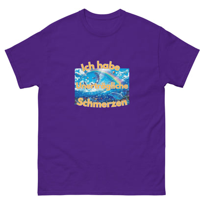 Ich habe unerträgliche Schmerzen T-Shirt - DuskClub - lila - front