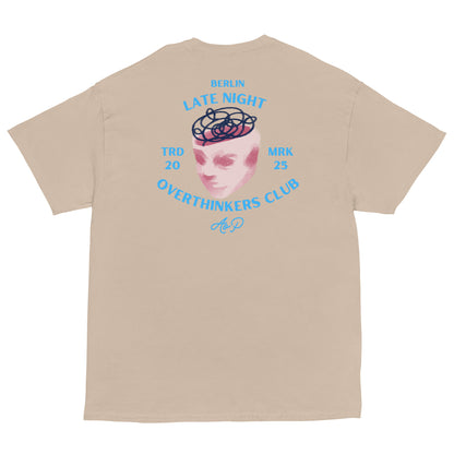 Overthinkers Club T-shirt - DuskClub - Back Side