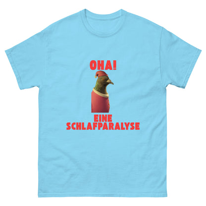 Schlafparalysen T-shirt hellblau, front