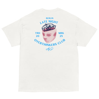 Overthinkers Club T-shirt - DuskClub - Back Side