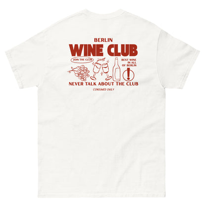 Wine Club T-shirt - DuskClub - Back Side