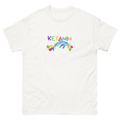 Ketamin T-shirt - DuskClub - weiß - front