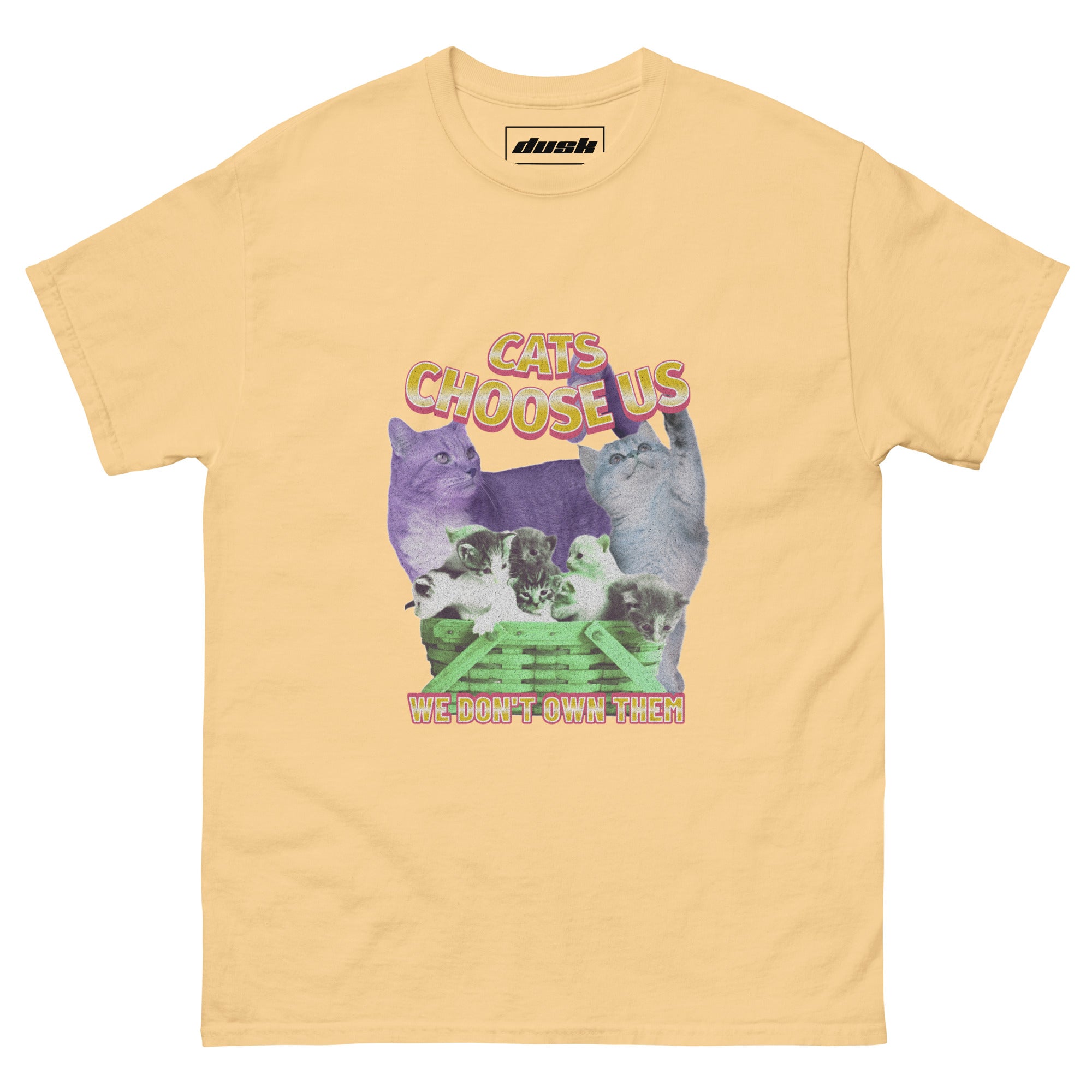 Cats Choose Us T-Shirt - DuskClub
